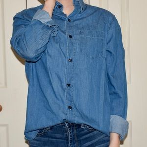 Gap Fitted Button-Down Shirt